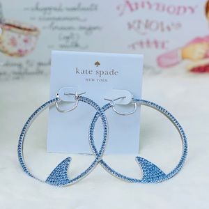 NEW KATE SPADE CALIFORNIA DREAMING SHARKS EARRINGS